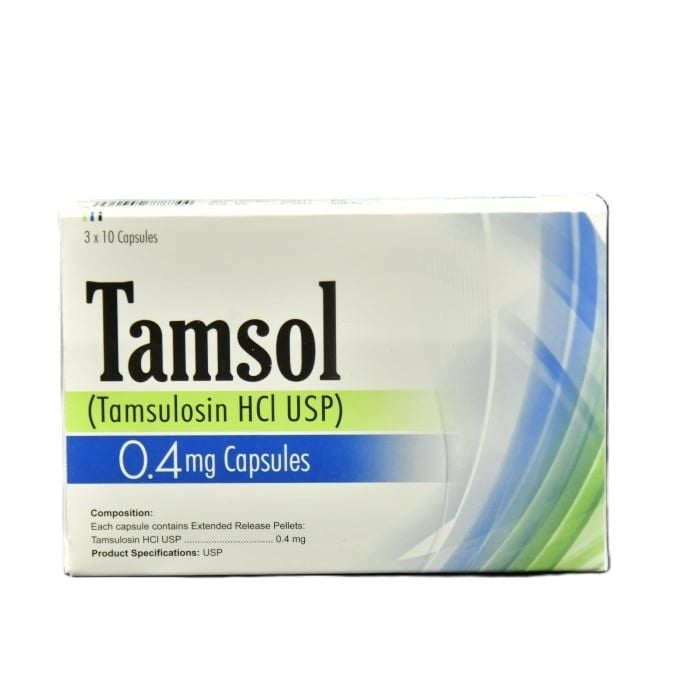 Tamsol 0.4mg Capsules 30s