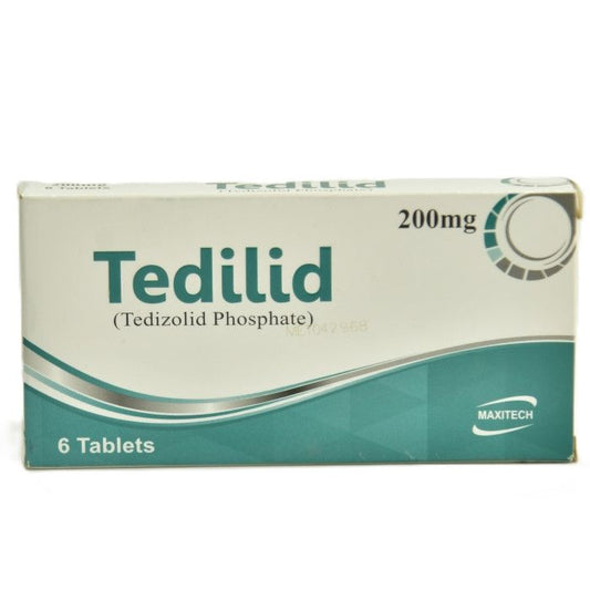 Tedilid tab 200mg 6s