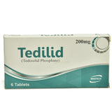 Tedilid tab 200mg 6s