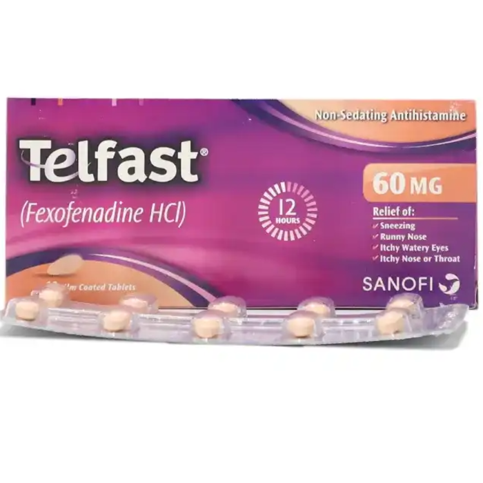 Telfast 60mg Tablets 14s