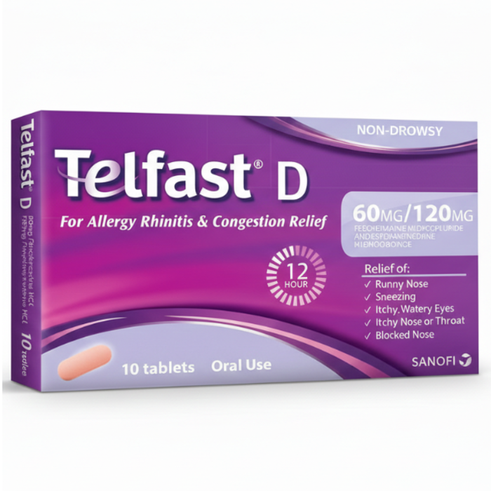 Telfast D Tablets