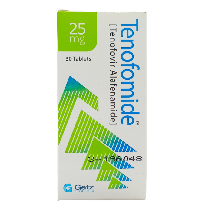 Tenofomide 25mg Tablets 30s