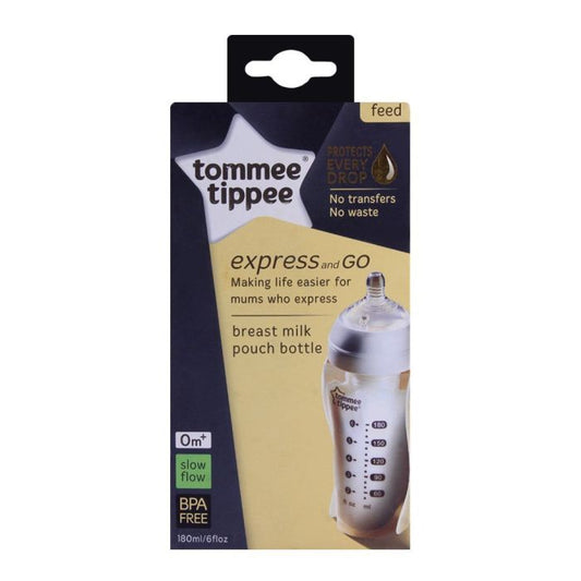 Tommee Tippee Breast Milk Pouch Bottle 180ml