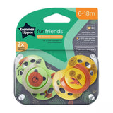Tommee Tippee Fun Friend  Soothers 6-18m