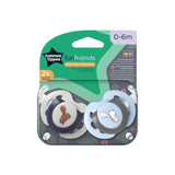 Tommee Tippee Fun Friends Pacifiers 0-6m
