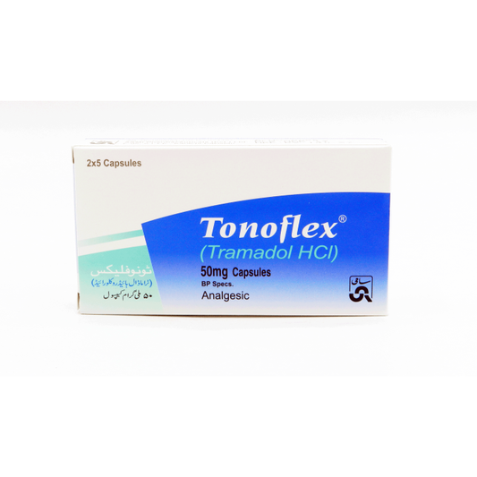 Tonoflex 50mg Capsules - 10 Pack