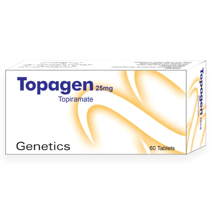 Topagen 25mg Tablets