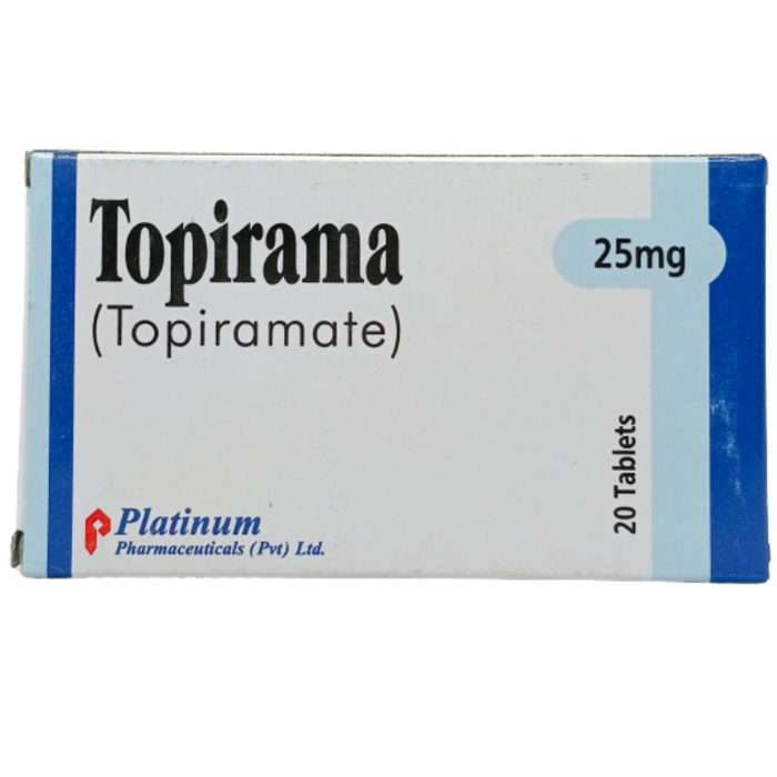 Topirama 25mg Tablets