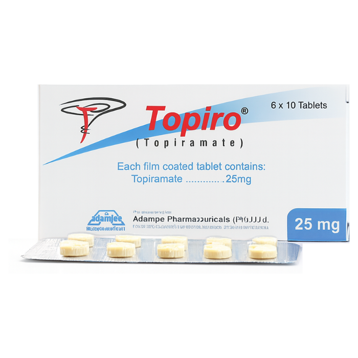 Topiro 25mg Tablets