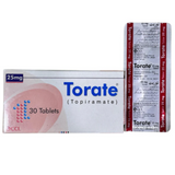 Torate 25mg Tablets