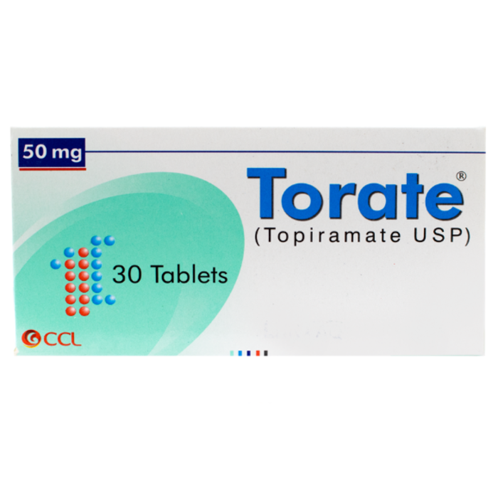 Torate 50mg Tablets