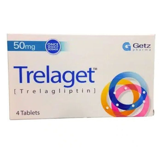 Trelaget 50mg Tablets - 4 Pack