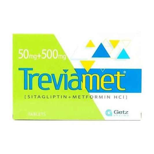 Treviamet 50mg 500mg Tablets - 28 Pack