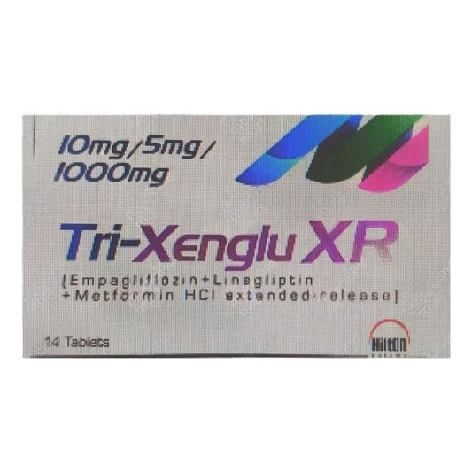 Tri Xenglu Xr 10mg 5mg 1000mg Tab - 14 Pack