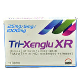 Tri Xenglu Xr 25mg 5mg 1000mg Tab 14s