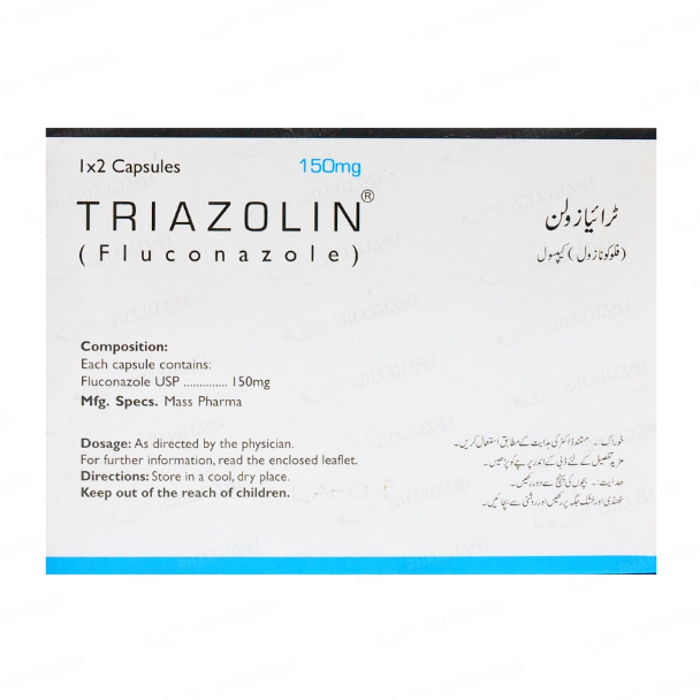 Triazolin 150mg Capsules 2s