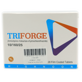 Triforge 10mg 160mg 25mg Tablets