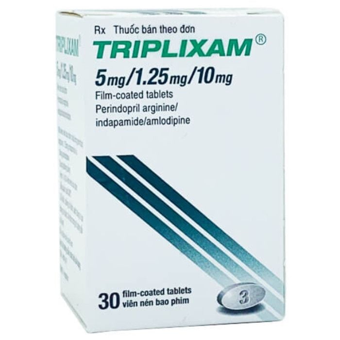 Triplixam 5mg 1.25mg 10mg Tablets 30s