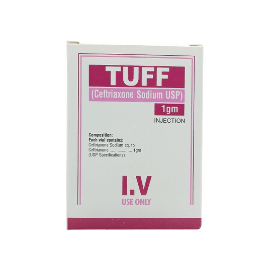 Tuff Inj 1gm Iv