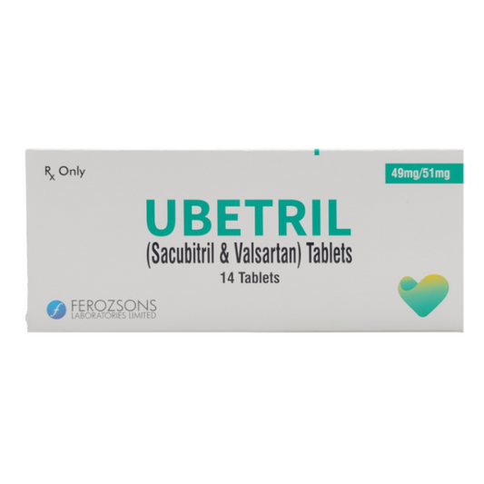 Ubetril 49mg 51mg Tablets 14s
