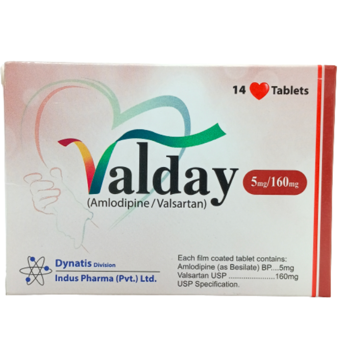 Valday 5 160mg Tablets 14s