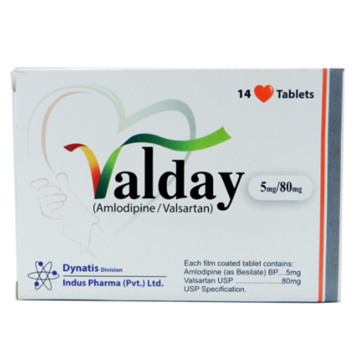 Valday 5 80mg Tablets 14s