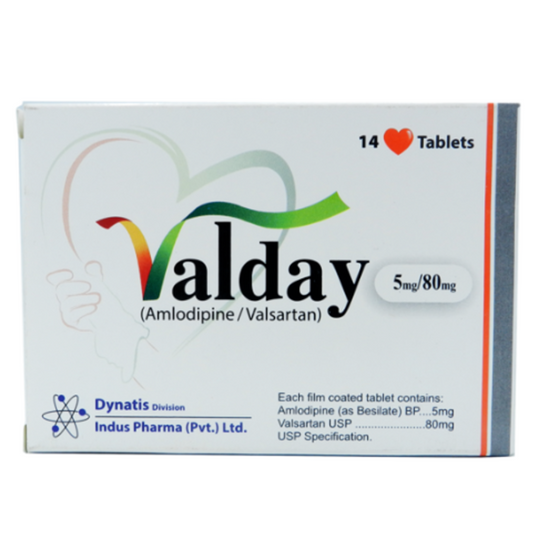 Valday 5 80mg Tablets 14s