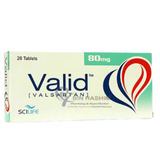 Valid 80mg Tablets.