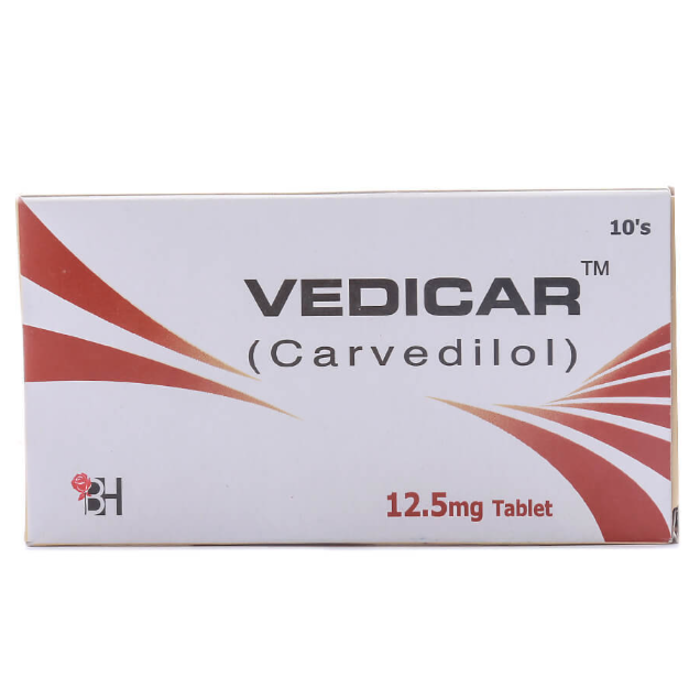Vedicar 12.5mg Tablets
