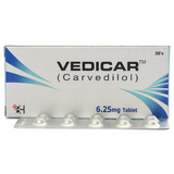 Vedicar 6.25mg Tablets
