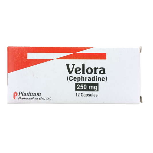 Velora 250mg Capsules