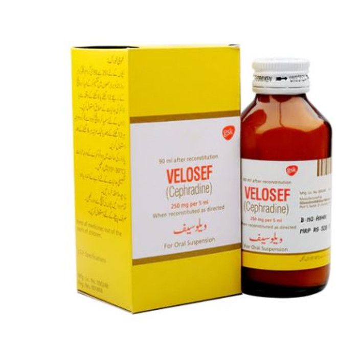 Velosef 250mg 90ml