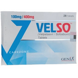 Velso 100mg 400mg tab 28s