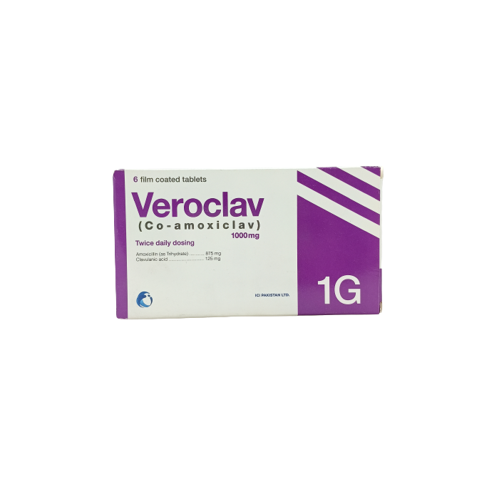Veroclav 1g Tablets