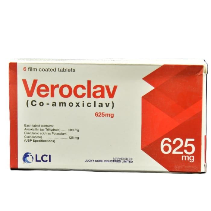 Veroclav 625g Tablets