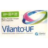 Vilanto uf cap 200+62.5+25mg 30s