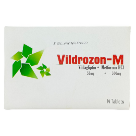 Vildrozon M 50 500mg Tablets