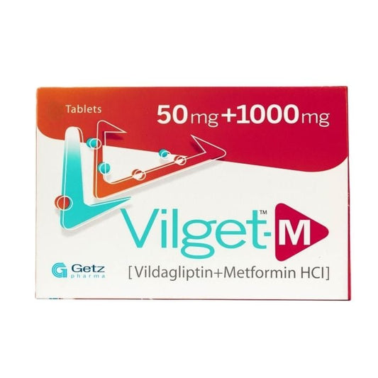 Vilget M 50mg 1000mg Tablets - 28 Pack