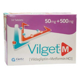 Vilget M 50mg 500mg Tablets