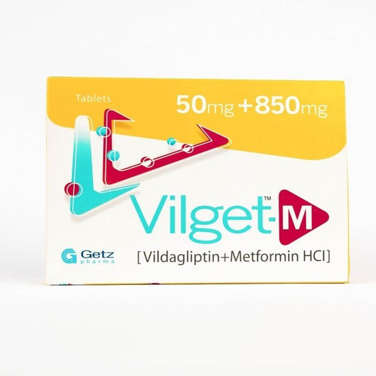 Vilget M 50mg 850mg Tablets - 28 Pack