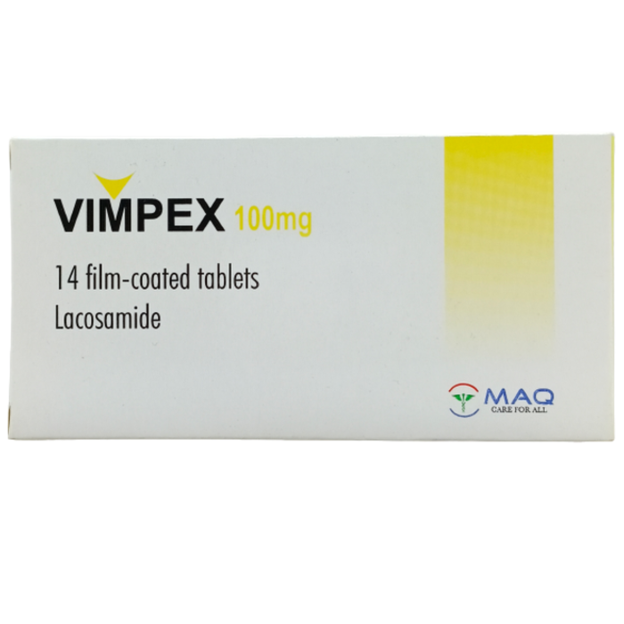 Vimpex 100mg Tablets 14s
