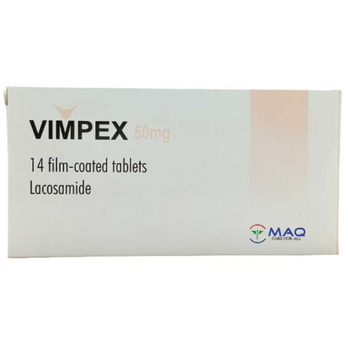 Vimpex 50mg Tablets 14s