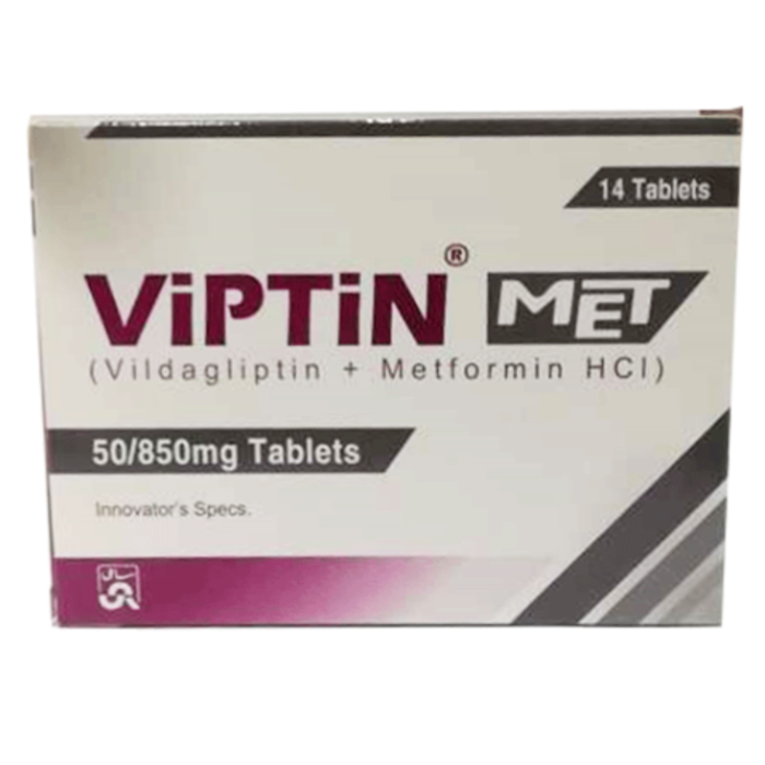 Viptin Met 50mg 850mg Tablets 14s