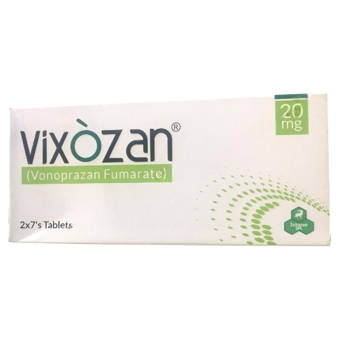 Vixozan 20mg Tablets 14s