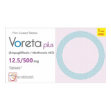 Voreta plus tab 12.5/1000mg 14s