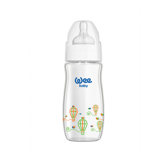 Wee Baby Classic Wide Neck Glass Bottle