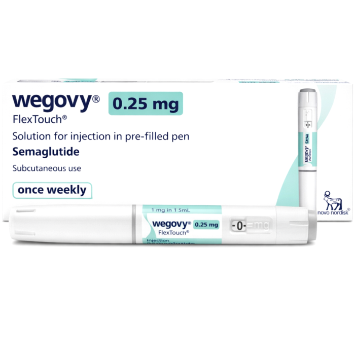 Wegovy 0.25mg pen once weekly 1.5ml