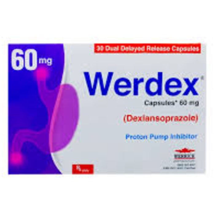 Werdex 60mg Capsules