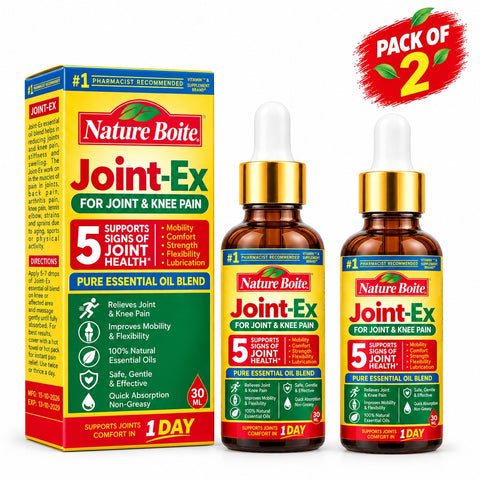 Nature Boite Joint-Ex Essential Oil Blend for Joint & Knee Massage – 30ml