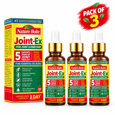 Nature Boite Joint-Ex Essential Oil Blend for Joint & Knee Massage – 30ml